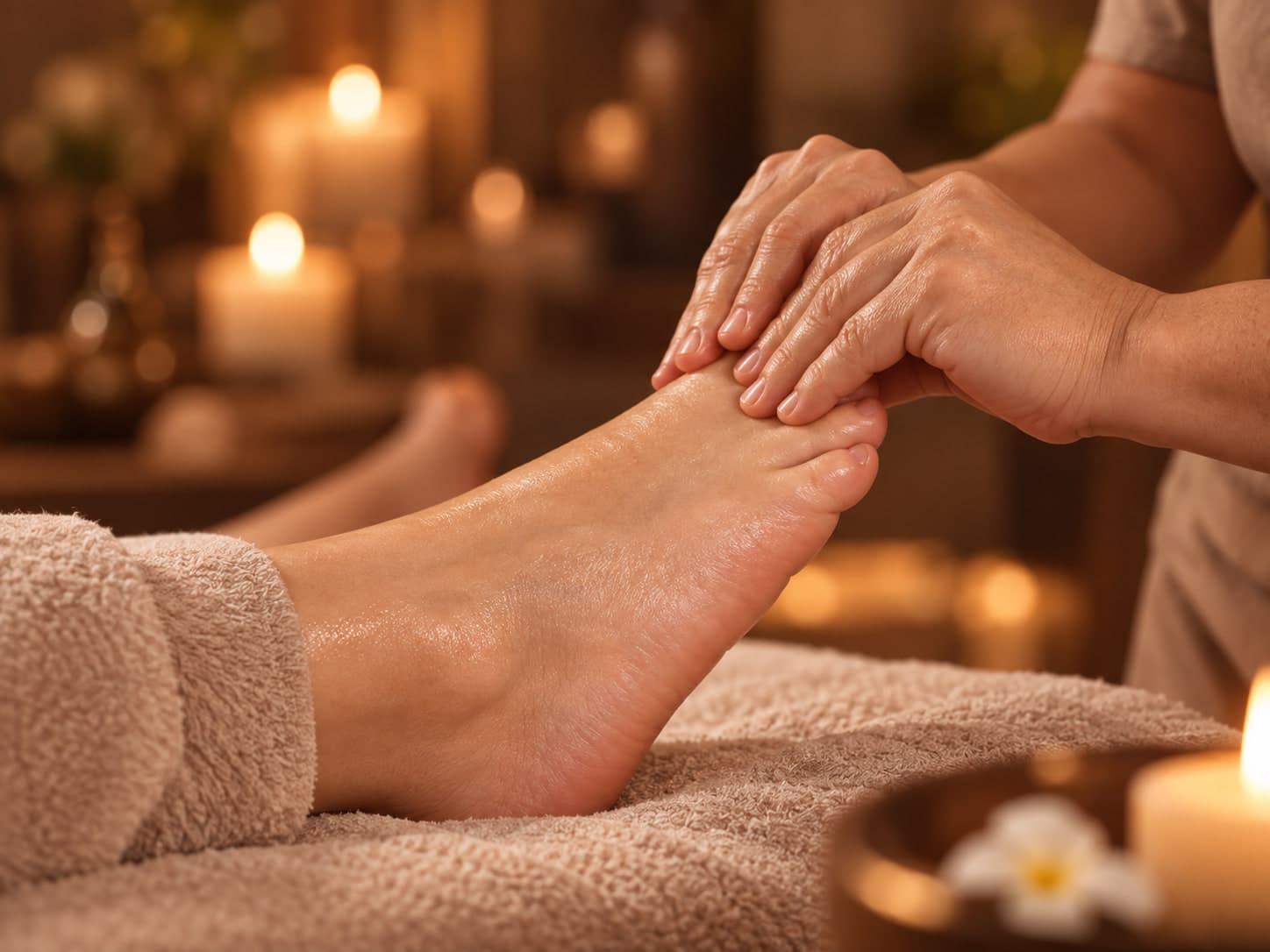 Fußreflexzonenmassage